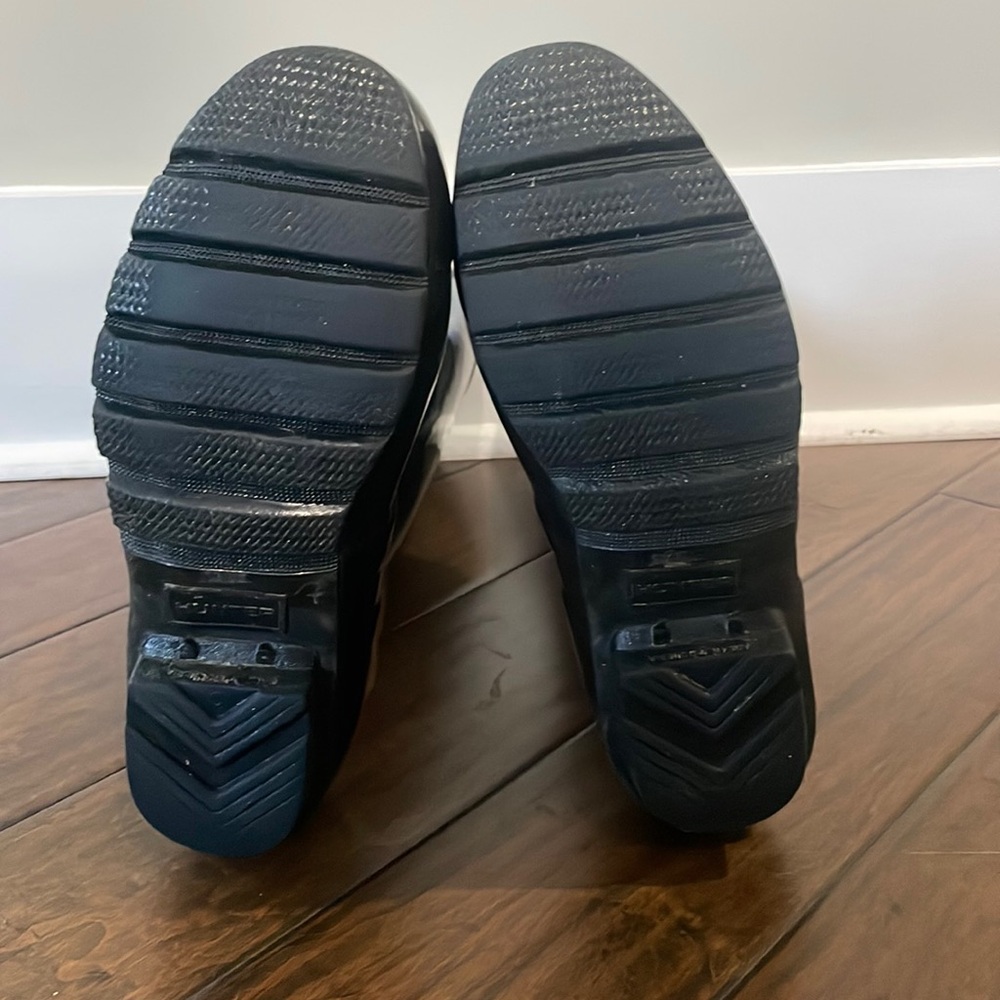 Hunter Tall Black Rain Boots - Picture 4 of 15